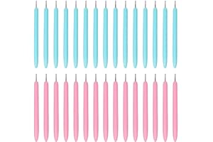 HAMINELER 30 PCS Paper Quilling Slotted Tool, Slotted Tools Quilling DIY Tools