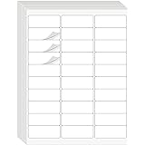 1" x 2-5/8" Address Labels 900 Labels Sticker Paper for Laser/Ink Jet Printer mailing Labels 8.5"×11" White 30 per Sheet