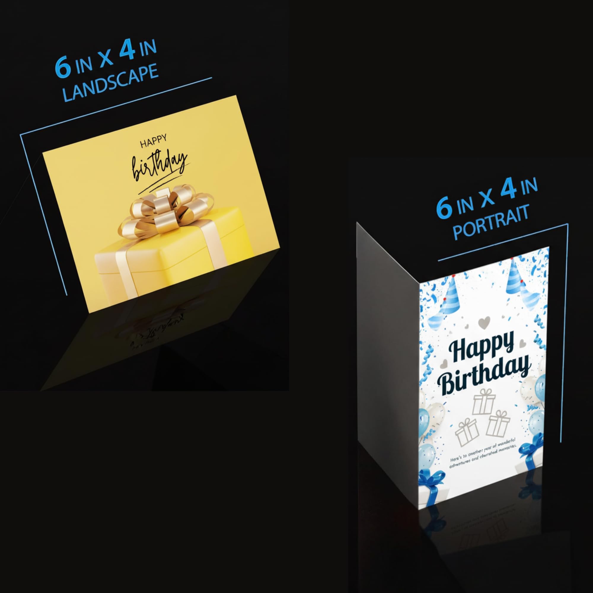 Ctctoo NFC Birthday Card – Smart Digital & Recordable Greeting Card with Tap-to-Share Messages, Voice, Photos & Videos – Personalized Gift for Him or Her with Built-in NFC Chip