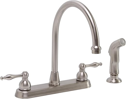 Premier 119262 Wellington Lead Free Two Handle Kitchen Faucet With