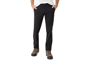 Weatherproof Vintage Mens Casual Pants - Regular Fit Ultra Stretch Flat Front Chinos | Lightweight Work & Travel Pants