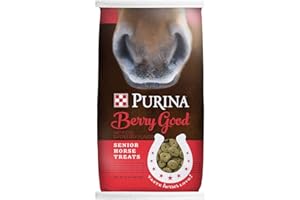 WAGGIN' TRAIN Purina Animal Nutrition Berry Good Senior Horse Treats 15lbs 15