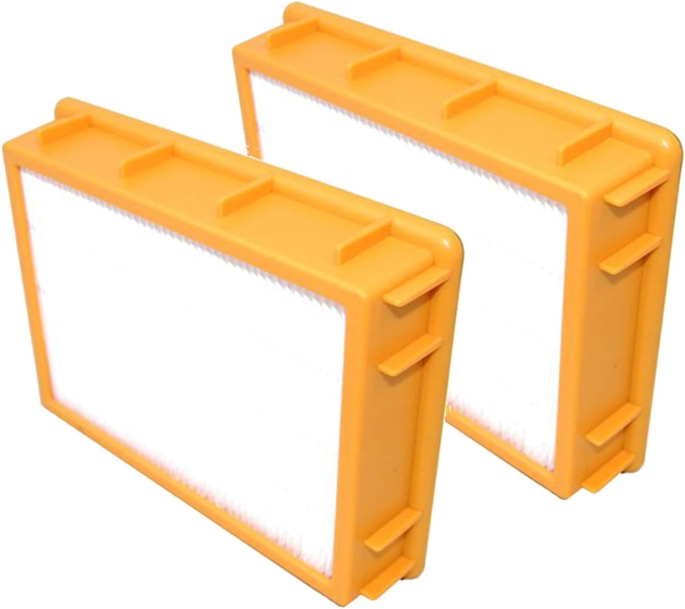 HQRP 2-Pack HEPA Filter Works with Eureka 4872, 4874, 4872AT, 4872BT, 4874AT, 4874B, 4875, 4875A Upright Vacuum Cleaners; HF-2 Replacement Plus Coaster