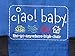 ciao! baby Portable High Chair for Travel, Fold Up High Chair with Tray, Blue