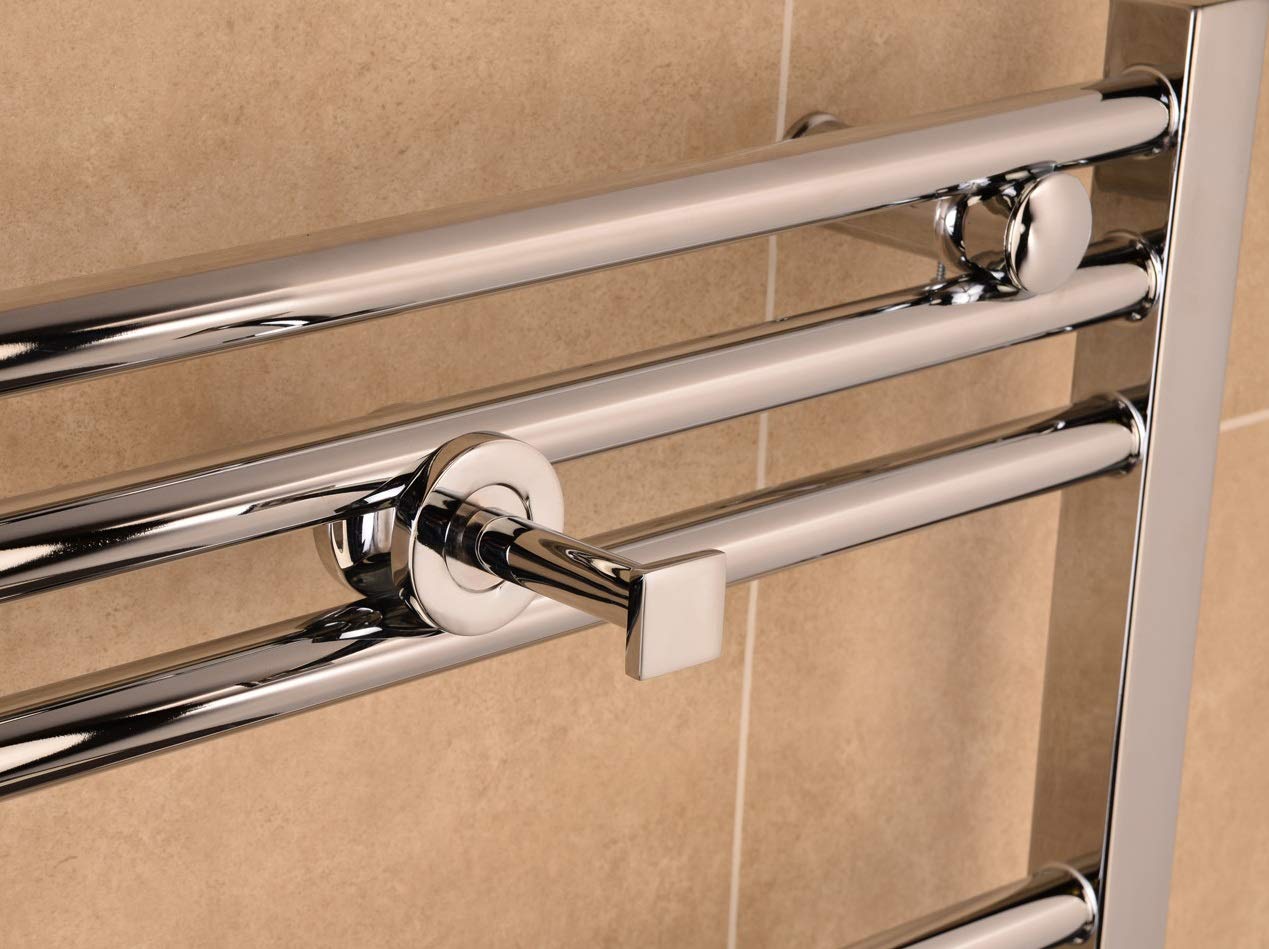 Manissa Solid Metal Chrome Plated Towel Warmer Hook Robe Hook - available in Square/Round/Peg shape (Square)