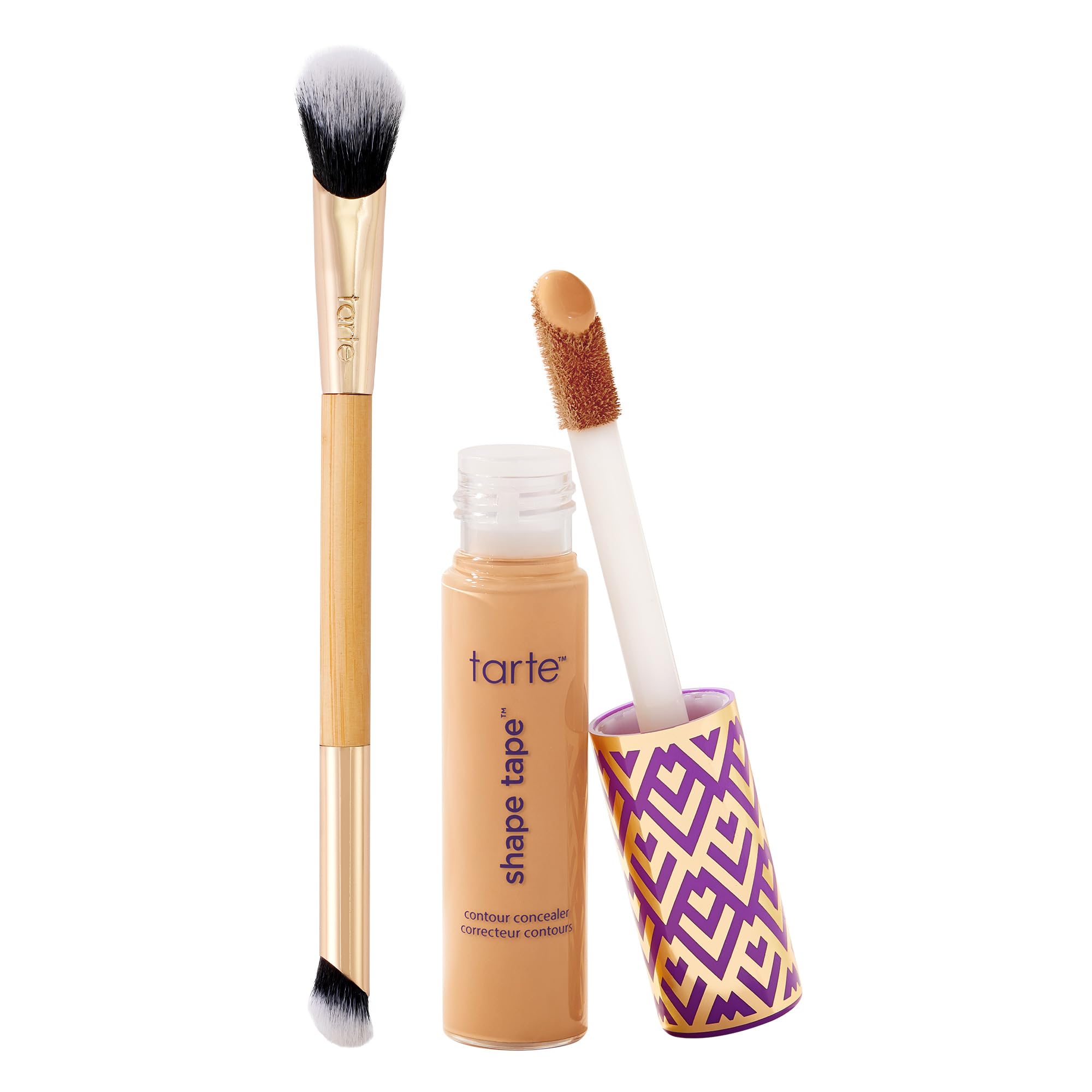 Photo 1 of tarte shape tape concealer & brush - 35N medium - full size