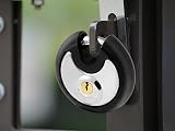 DAYGOS 70mm Stainless Disc Padlock with 3 Keys Weatherproof Heavy Duty view 8