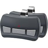 2-Pack GITR-3 Genie &amp; Overhead Door Garage Door Opener Remote Replacement | 3-Year Warranty FCC Certified Compatible with All Genie &amp; Overhead Door Garage Door Opener Made 1997-Present