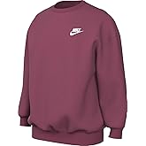 Nike Girls' Sportswear Club Fleece Oversized Sweatshirt