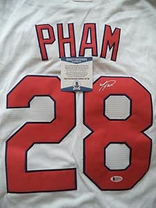 Tommy Pham Autographed Jersey - Sz XL Beckett D27786 &hellip;
