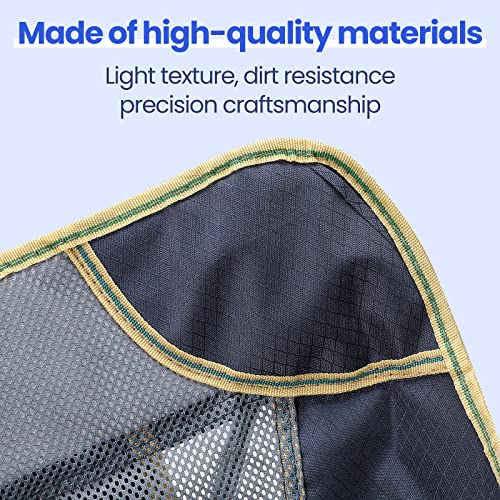 Campingstuhl, Tragbarer Campingstuhl mit Tragetasche, Leicht und Tragbar, Kleiner Klappstuhl, rutschfest, Keine Installation Erforderlich, Geeignet für Camping, Abenteuer, Angeln, Wandern usw.