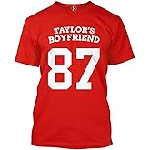 Haase Unlimited Taylor's Boyfriend 87 - Football Dating Travis Men's T-Shirt