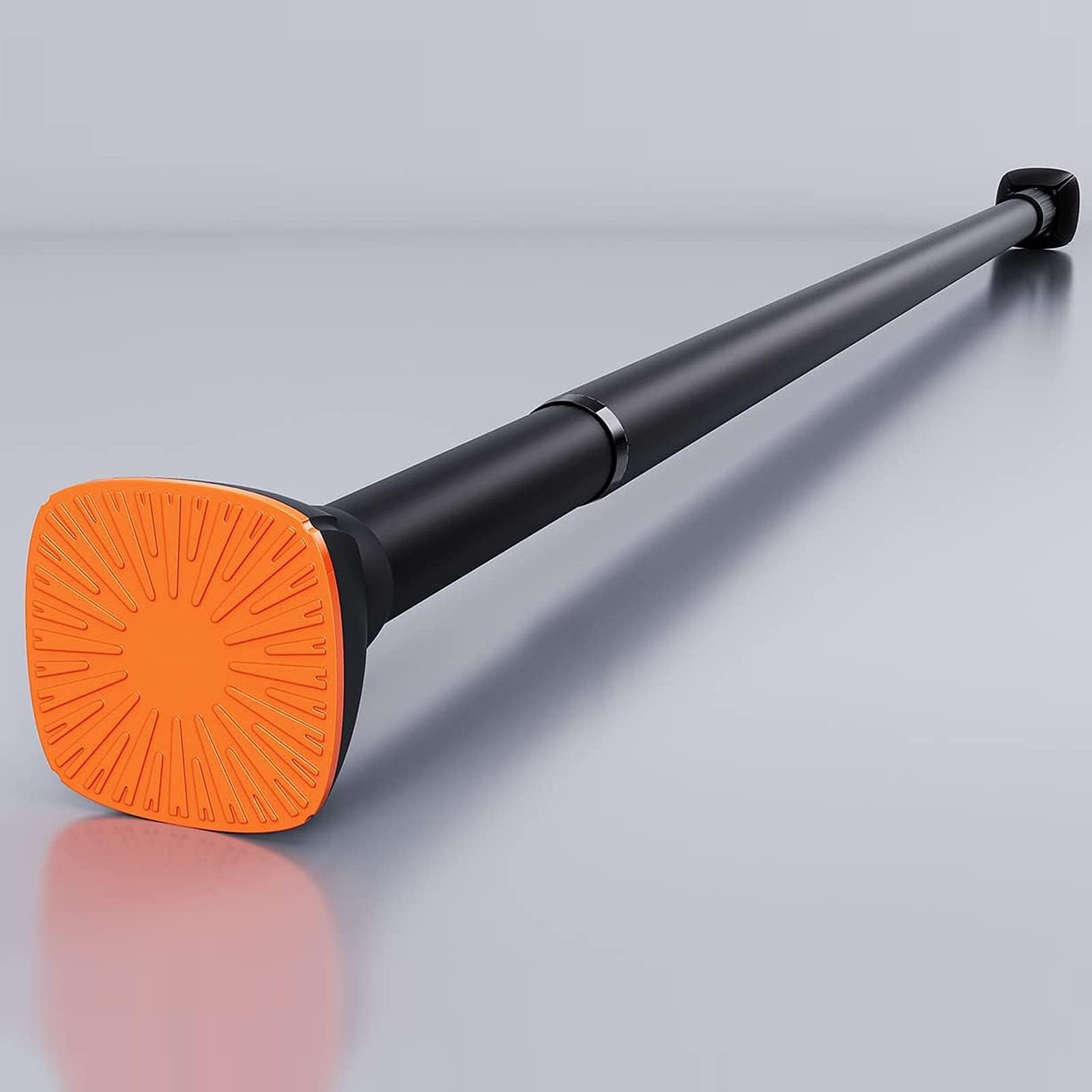 LOLYPOT Telescopic rod, no drilling, never rusty, 64-78 cm, adjustable shower curtain rail, clamping rod, curtain rod for clamping, curtain rail, extendable, spring tension rod, clothes rail