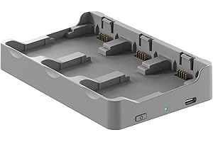 LKTOP Neo 2 Parallel Charging Hub for DJI Neo 2 Drone Accessories, 65W USB-C Power Adapter Super Fast Charger, 60% Storage/95