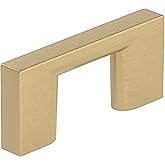 Richelieu Hardware BP816032CHBRZ Armadale Collection 1 1/4-inch (32 mm) Center-to-Center Champagne Bronze Modern Rectangular 