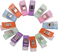 Lot De 50 Pinces Couture Plastique Couleurs Assorties - Clips Tissu Pour Couture Et Artisanat