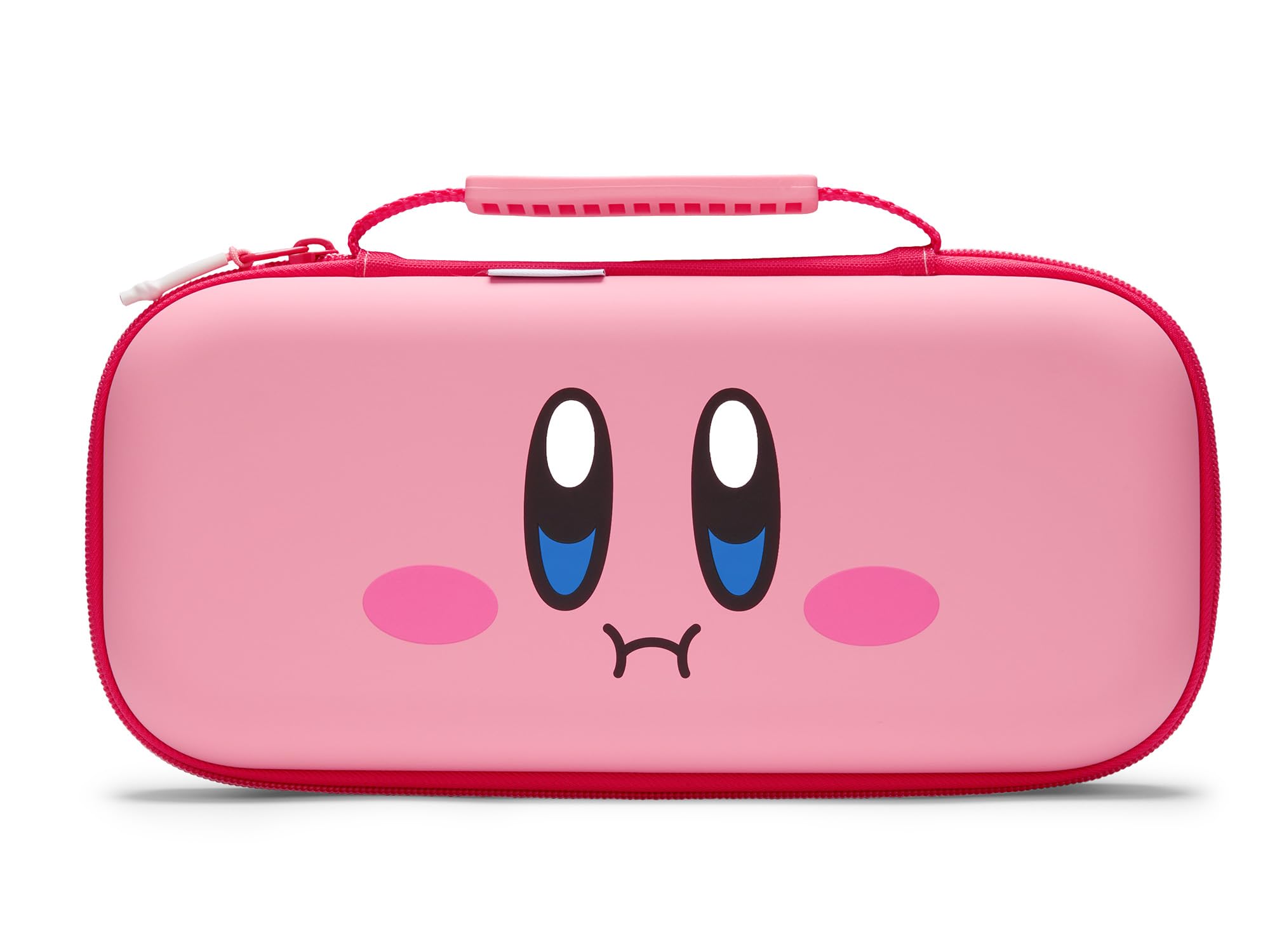 PowerA Protection Case for Nintendo Switch 2 - Kirby Mouthful, Officially Licensed, Protective Storage, Holds up to 9 Game Cards and 2 microSD Express Cards, Integrated Play Stand
