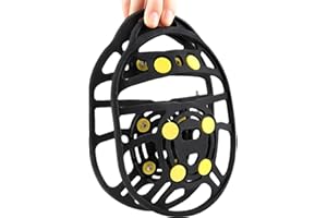 Spikes for Shoes | Anti-Slip Silicone Gripper,Anti-Skid Shoes Grips Ice Cleats | for Hiking Fishing Mountaineering Outdoor Co