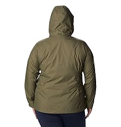 Columbia Womens Switchback IV Rain Jacket, Stone