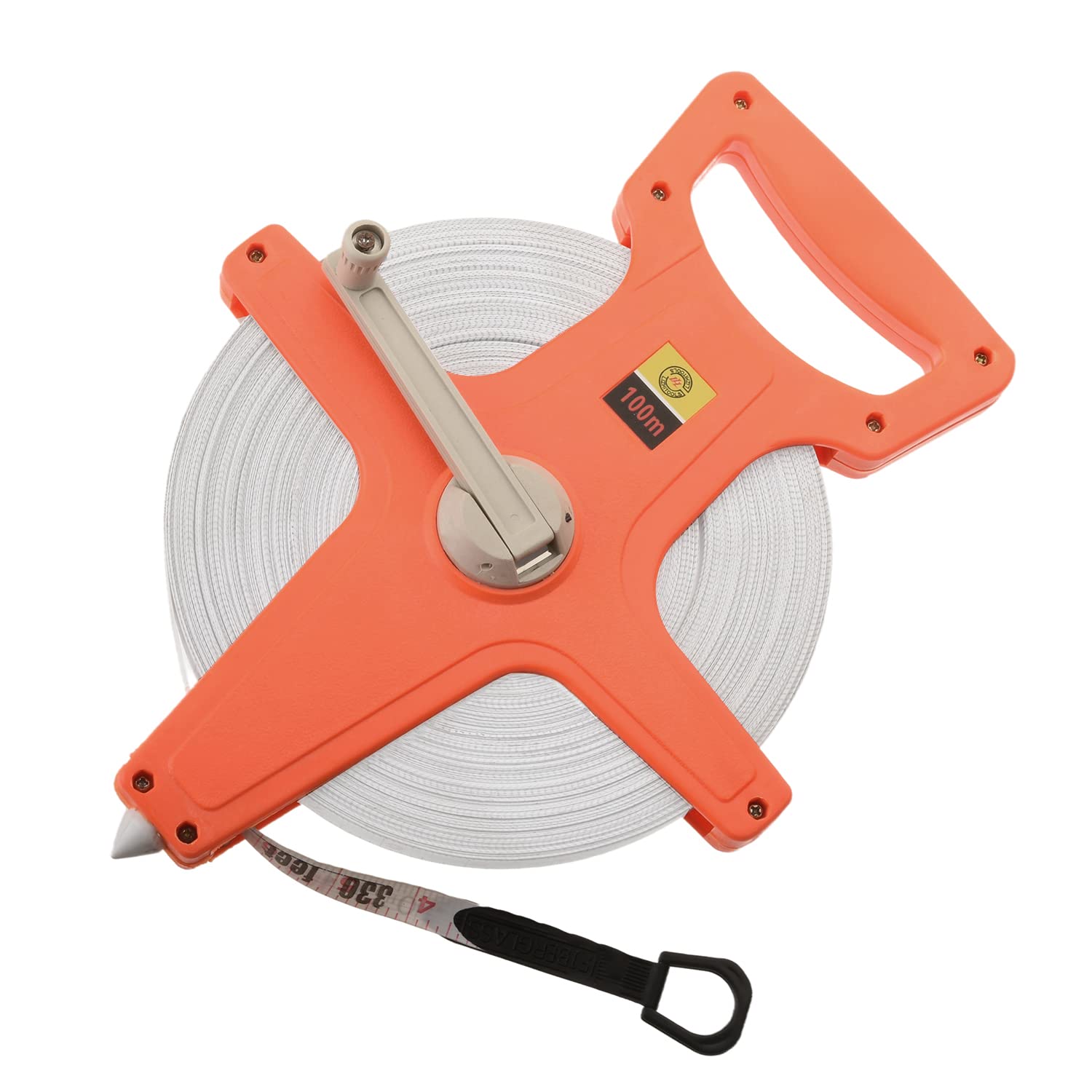 Utoolmart 100M Open Reel Metric ABS Frame Steel Tape Measure Measuring Tool 1pcs