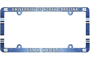 NCAA License Plate with Full Color Frame
