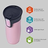 Contigo West Loop Autoseal Stainless Steel Travel Mug 470 ml Millennial Pink view 3