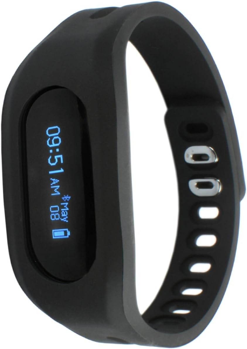 TKO Wireless Bluetooth Activity and Sleep Fitness Tracker Color Blue Band
