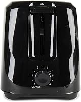 PIFCO Black Toaster 2 Slice 700W 6 Browning Controls Removable Crumbs Tray view 7