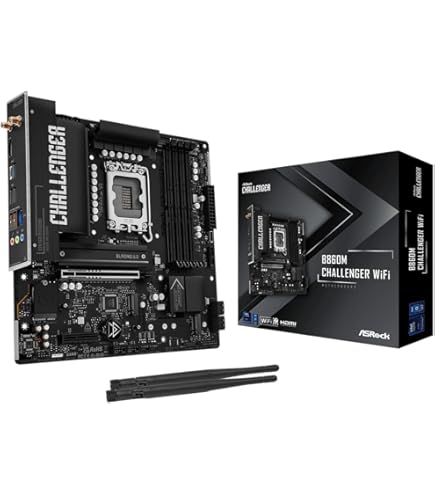 Amazon.com: ASRock B860M X DDR5 9066 MHz 128GB M.2 B860 LGA1851