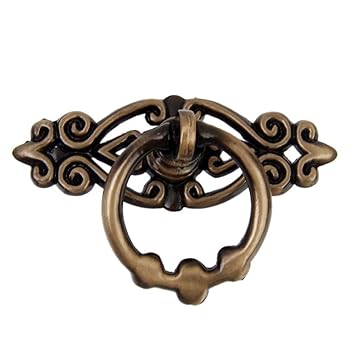 Tinksky 10pcs Vintage Pull Handle Knobs For Kitchen Cabinet