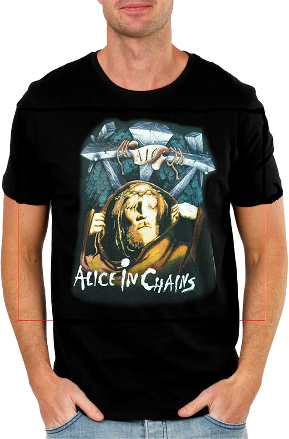 Alice in Chains Tee Shirt Vintage for Men 3XL Black Amazon.co.uk Clothing Alice in Chains Tee Shirt Vintage for Men 3XL Black Amazon.co.uk Clothing