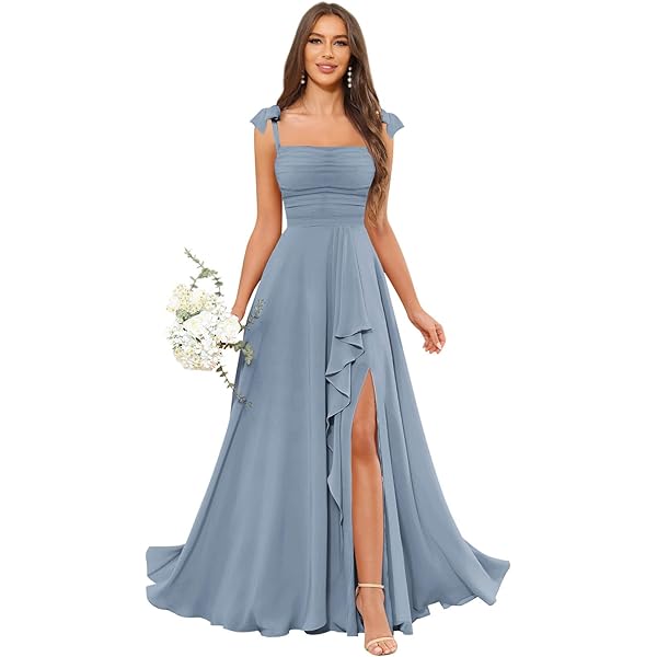 Amazon.com: Cold Shoulder Maxi Bridesmaid Dresses Chiffon V Neck Special Occasion Dress Ruffle Sleeve Slit Formal Event Dresses Aqua Custom Made : Clothing, Shoes & Jewelry Amazon.com: Cold Shoulder Maxi Bridesmaid Dresses Chiffon V Neck Special Occasion Dress Ruffle Sleeve Slit Formal Event Dresses Aqua Custom Made : Clothing, Shoes & Jewelry