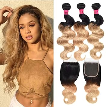 Amazon Com Wome Hair Peruvian Hair 3 Bundles Body Wave Human