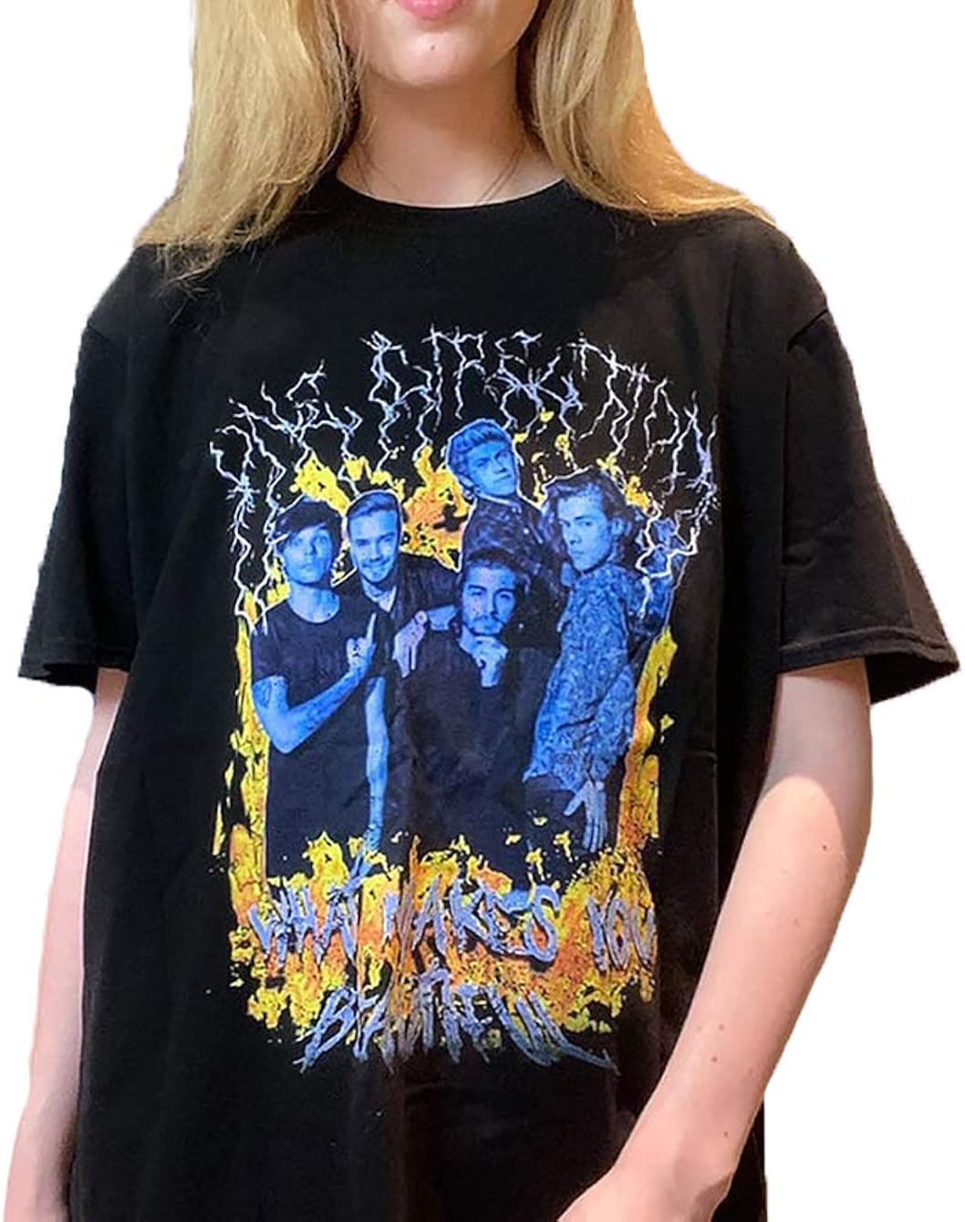 one direction t shirt metal