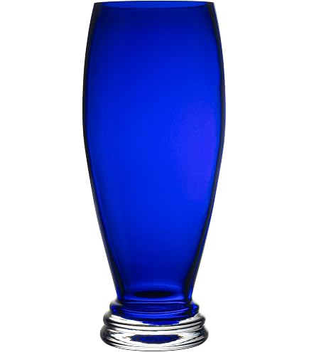 Amazon.com: Czech Bohemian Crystal Glass Vase 12'' Deep Blue