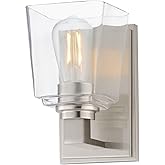 Maxim Lighting 21381CLSN Cubos - 1 Light Wall Sconce-8.25 Inch Tall and 4.75 Inch Wide
