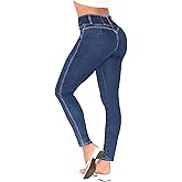 L.O.W.L.A SHAPEWEAR High Waisted Jeans for Women | Pantalones Colombianos Levanta cola | Butt Lifting Jeans