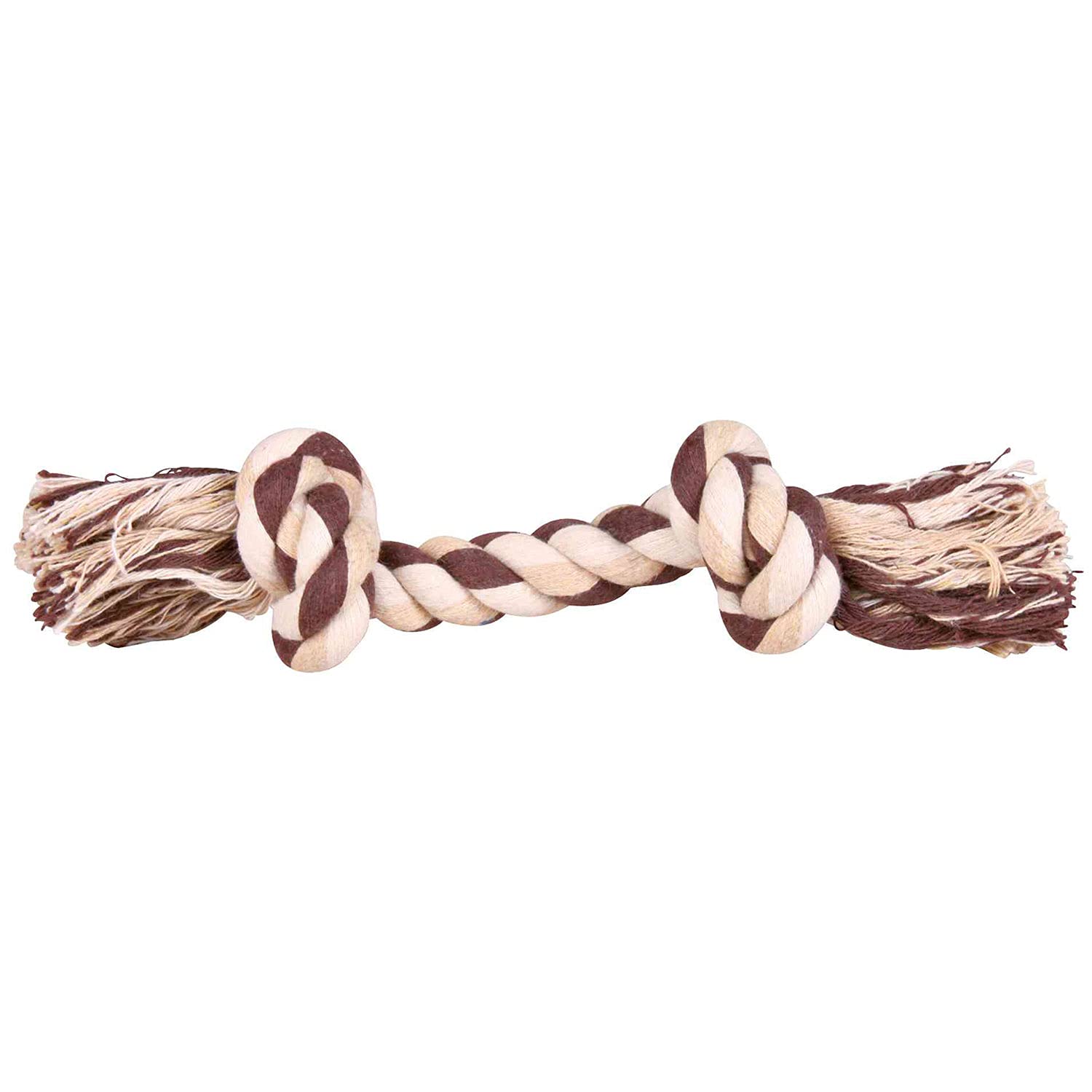 Trixie Denta Fun Pure Cotton Playing Rope for Dog, 22 cm