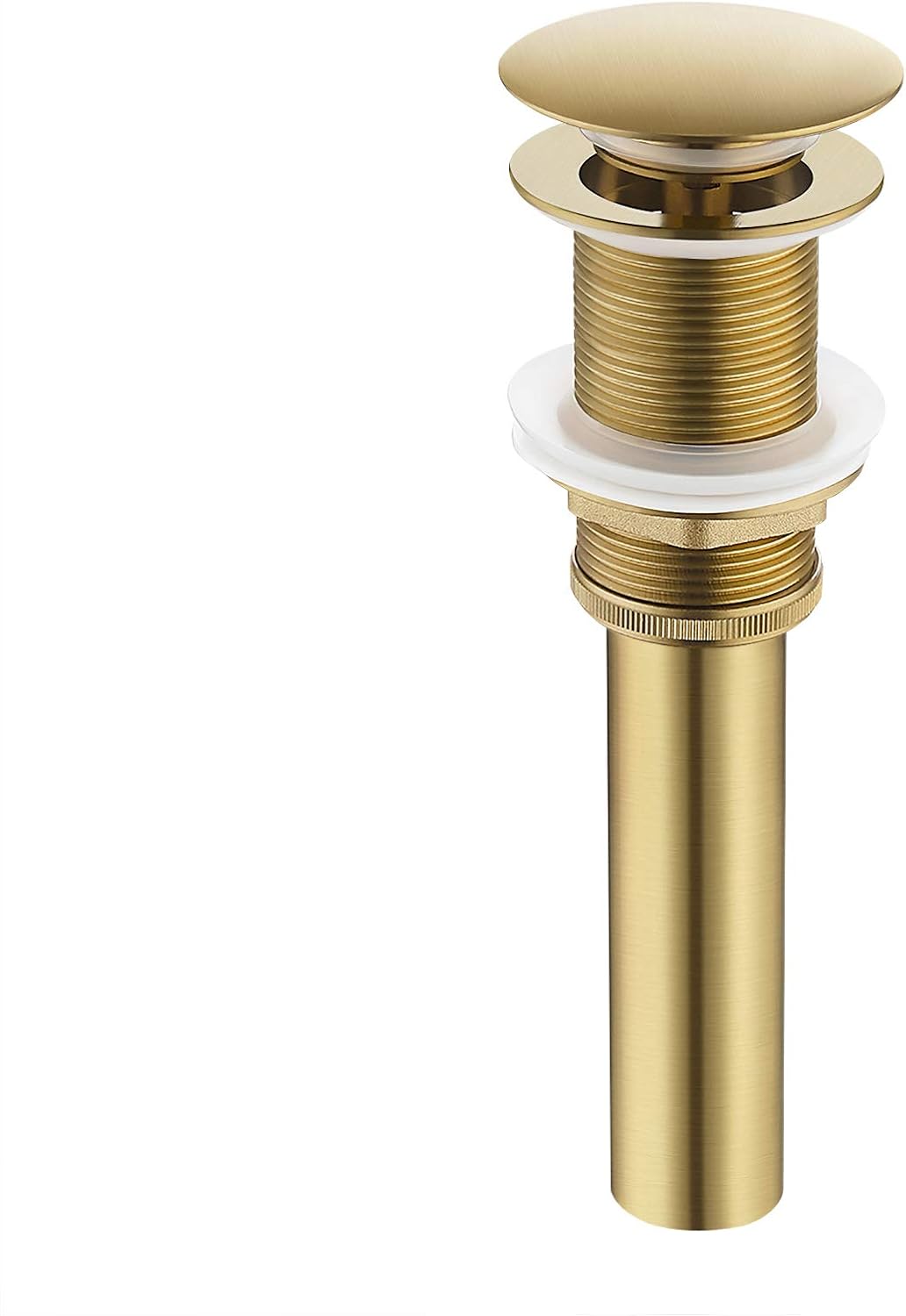 Kes Sink Drain Without Overflow Bathroom Pop Up Drain Assembly Stopper Vessel Sink Brushed Brass Kes Sink Drain Without Overflow Bathroom Pop Up Drain Assembly Stopper Vessel Sink Brushed Brass