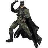 McFarlane Toys - DC Direct 7IN Figure with Comic - Black ADAM WV1 - Batman | DC Direct Comics 7 Inch Action Figure Black Adam Wave 1 - Batman
