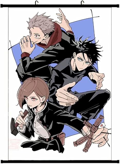 Amazon Co Jp タペストリー 呪術廻戦 五条悟 狗卷棘 掛ける絵 巻物 同人 軸物 壁掛け おしゃれ アニメ キャラクター 布ポスター 壁畫 部屋飾り 萌えグッズ プレゼント 新居お祝い ホーム キッチン