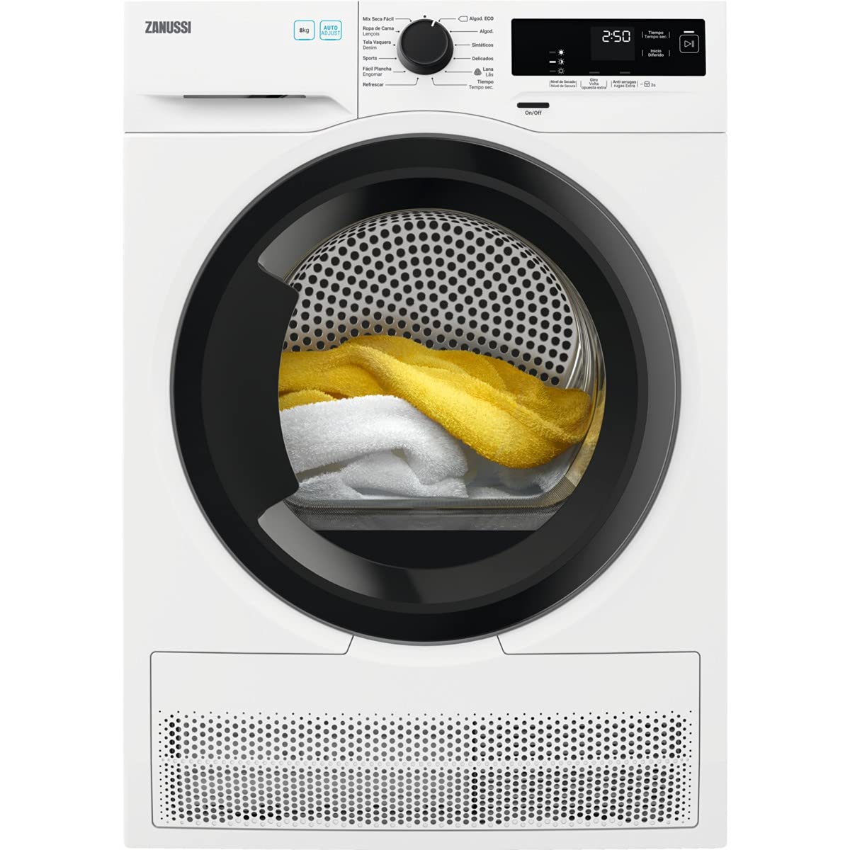 Zanussi-ZDHK286H-Secadora-con-Bomba-de-Calor-de-Libre-Instalacion-8-Kg-Motor-Inverter-Programa-Antiarrugas-Filtro
