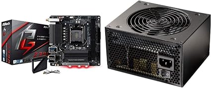Amazon セット買い Asrock Intel Z390 チップセット搭載 Mini Itx マザーボード Z390 Phantom Gaming Itx Ac 玄人志向 Nextシリーズ 80 Plus Bronze 500w Atx電源 Krpw N500w 85 Asrock 内蔵ssd 通販