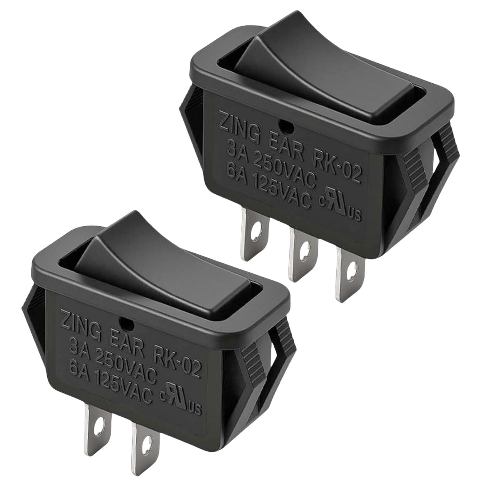 Photo 1 of S97016971 Range Hood Rocker Switch Kit for Broan Nutone Range Hood Fan and Light Control,Compatible with 97015617,97015728,97016971,1194790,40000,41000,42000,43000,52000 Series Replacement Parts