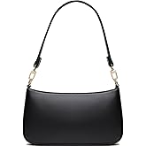 NIUEIMEE ZHOU Shoulder Bag for Women Retro Vegan Leather Classic Clutch Tote HandBags Purses with Zipper Closure