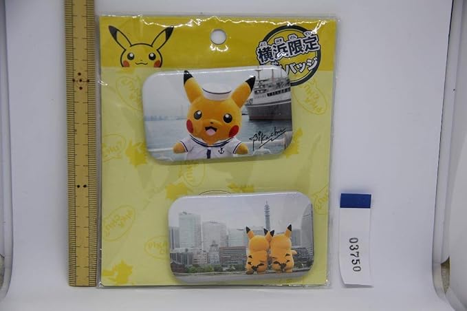 Amazon 横浜限定 ポケモンセンター 缶バッチ ポケモン ポケットモンスター グッズ アニメ 萌えグッズ 通販