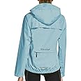 BALEAF Women's Rain Jackets Waterproof Windbreaker Windproof Running Lightweight Cycling Jacket Reflective Packable Hooded
