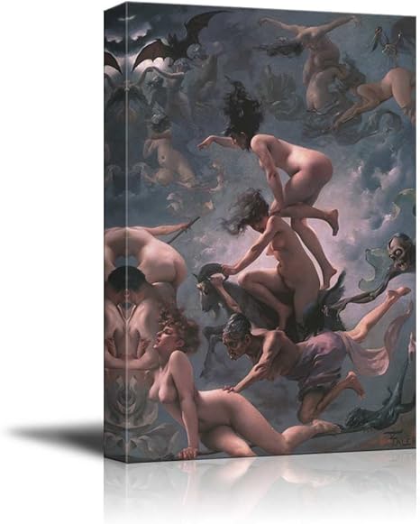 Wall26 Witches Going To Their Sabbath The Departure Of The Wall26 Witches Going To Their Sabbath The Departure Of The