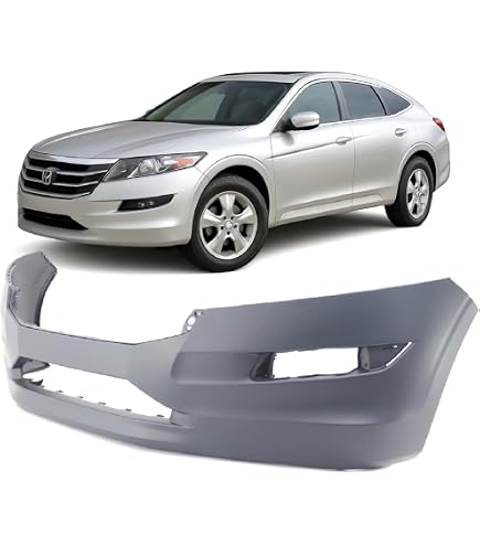 New Primered Front Bumper Cover For 2011-2017 Honda Odyssey Touring W/ Park Assist - Unfinished