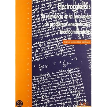 Electrocatálisis.: Su relevancia en la resolución de problemas energéticos y medioambientales (Documentos de trabajo) Electrocatálisis.: Su relevancia en la resolución de problemas energéticos y medioambientales (Documentos de trabajo)